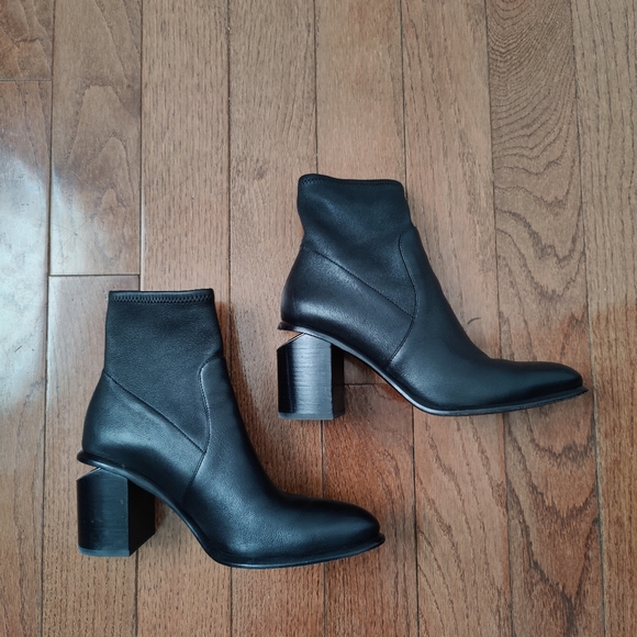 alexander wang stretch booties